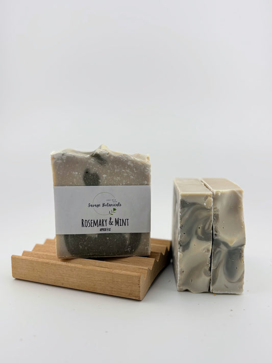 Rosemary & Mint Goat Milk Soap