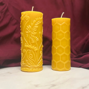 Beeswax Pillar Candle