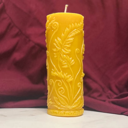 Beeswax Pillar Candle