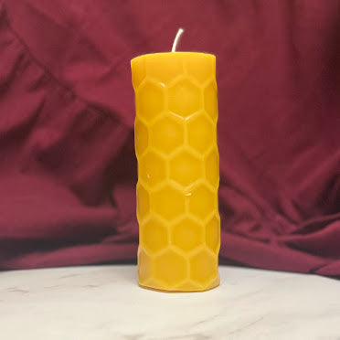 Beeswax Pillar Candle