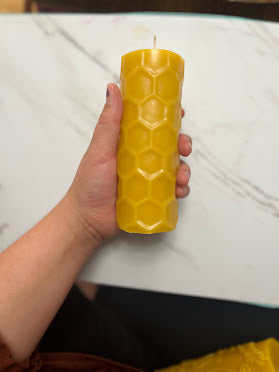 Beeswax Pillar Candle